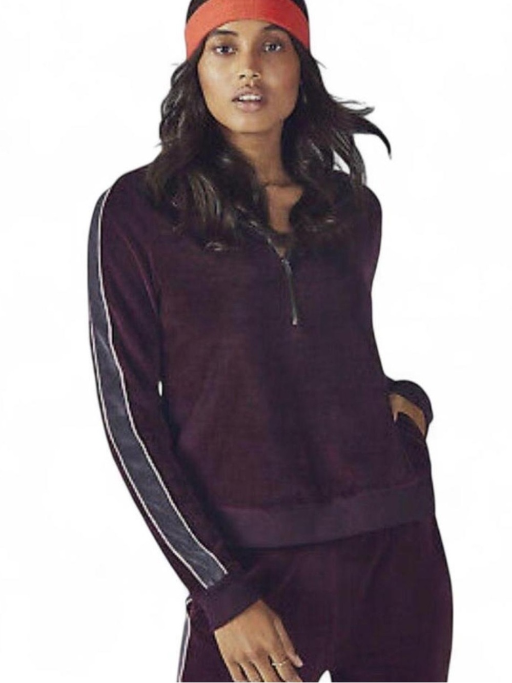 Fabletics Britt Velour Pullover